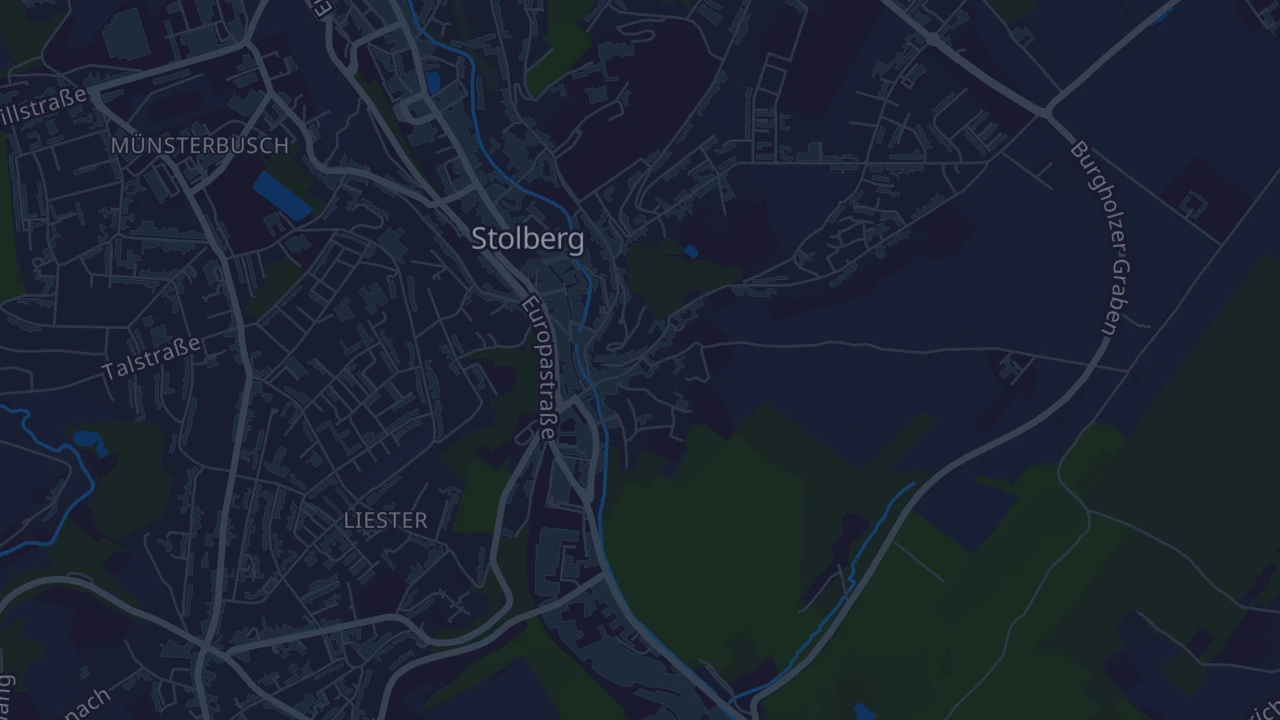 Karte von Stolberg (Rheinland)