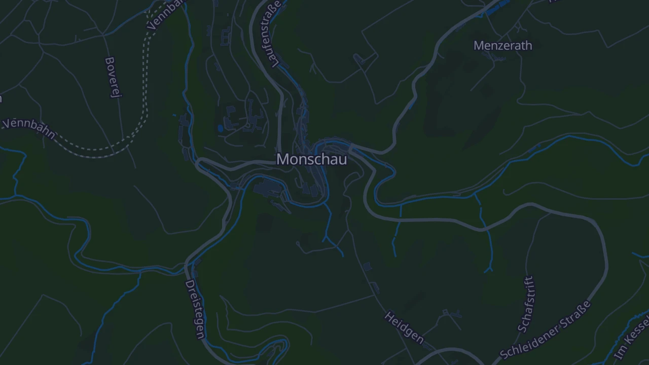 Karte von Monschau