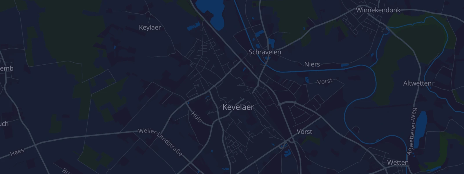 Karte von Kevelaer