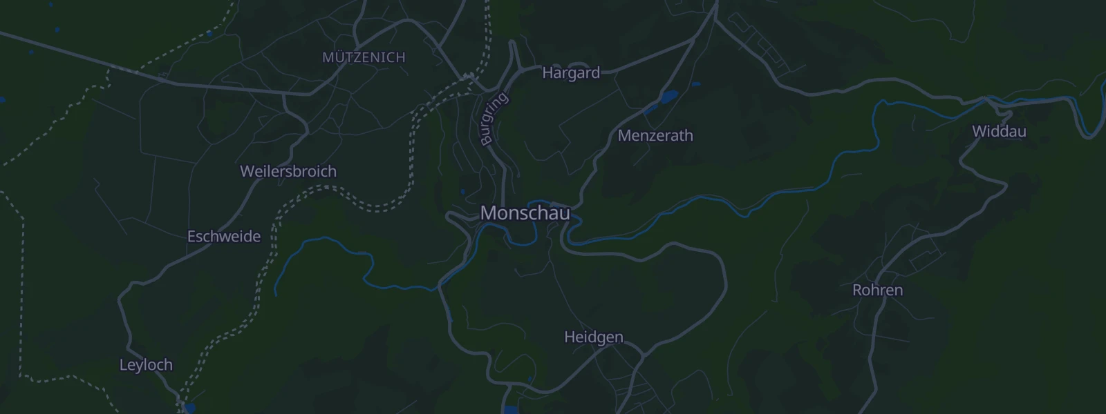 Karte von Monschau