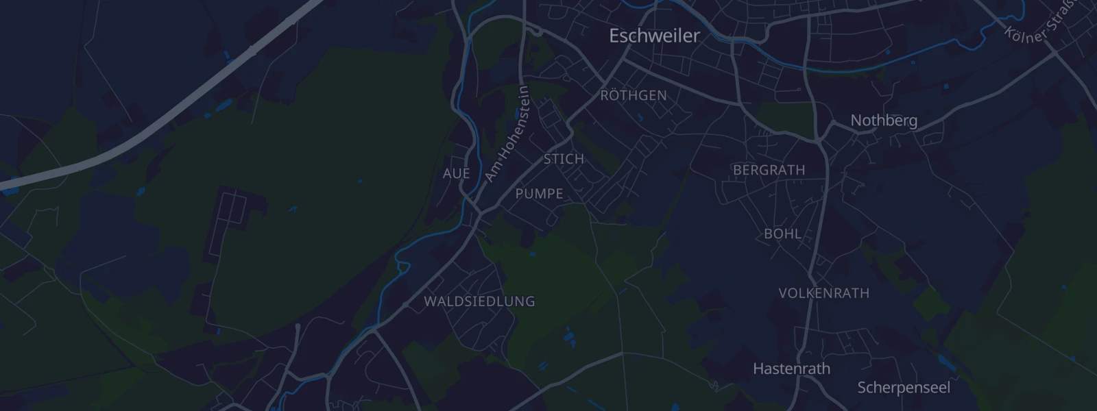 Karte von Eschweiler