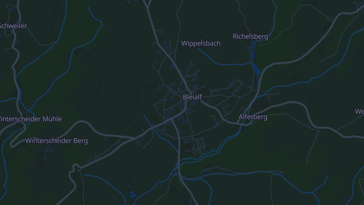 Karte von Bleialf