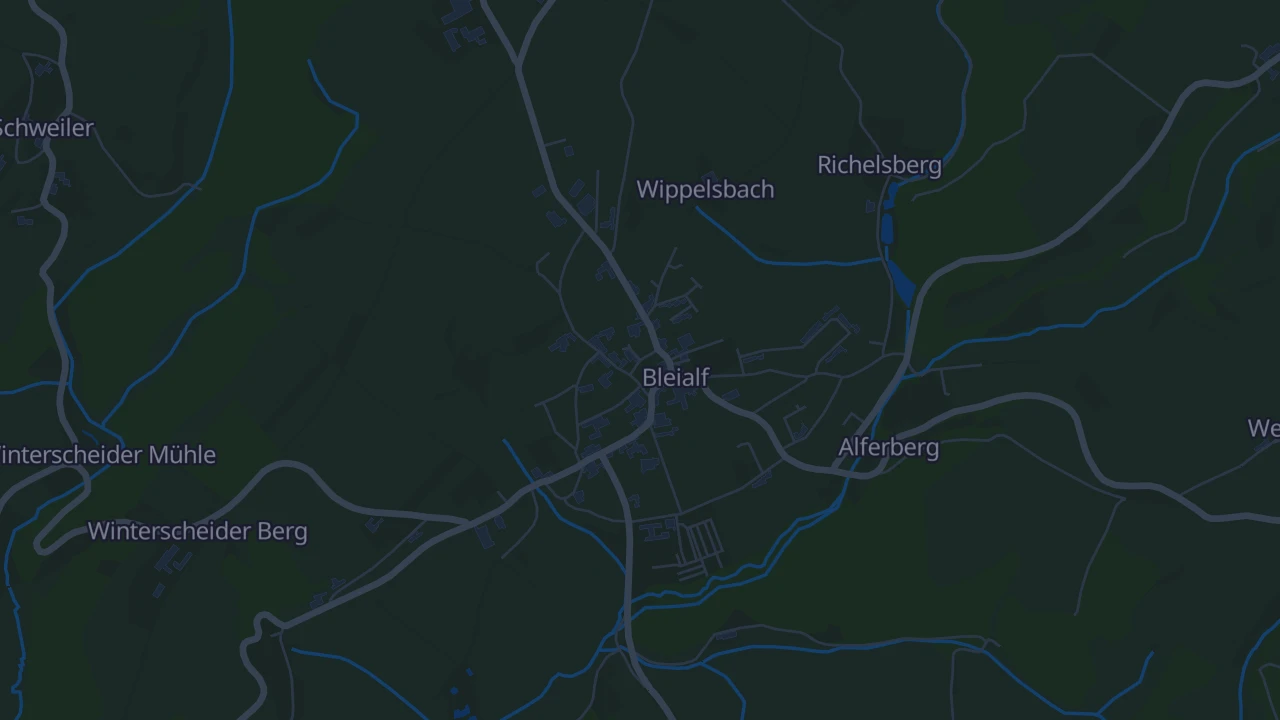 Karte von Bleialf