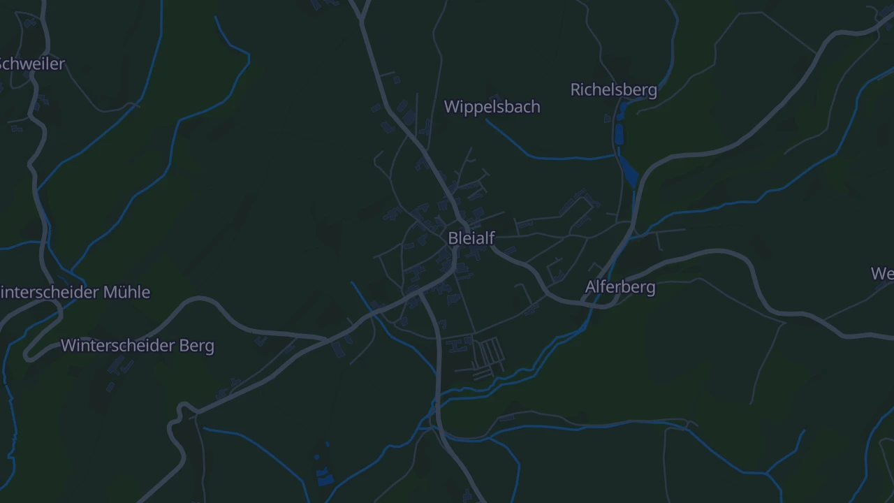 Karte von Bleialf