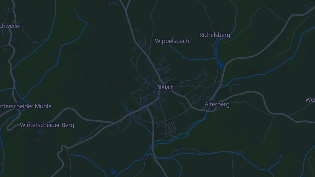Karte von Bleialf