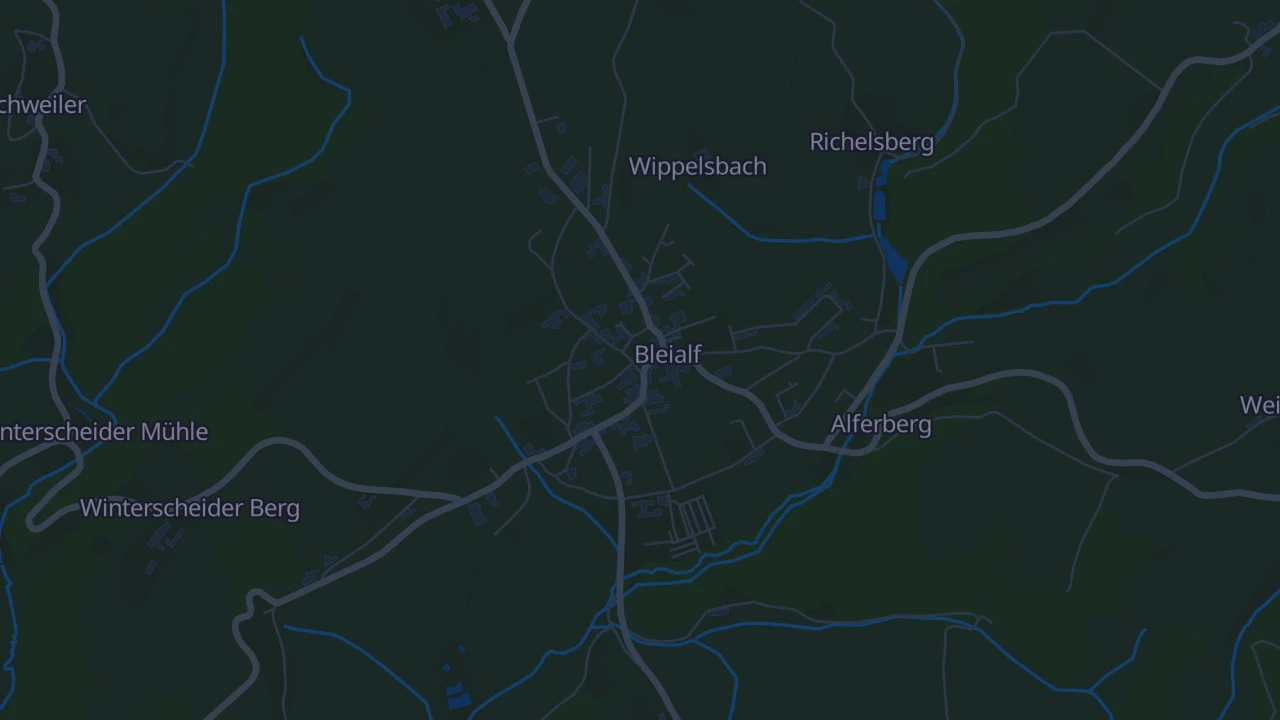 Karte von Bleialf
