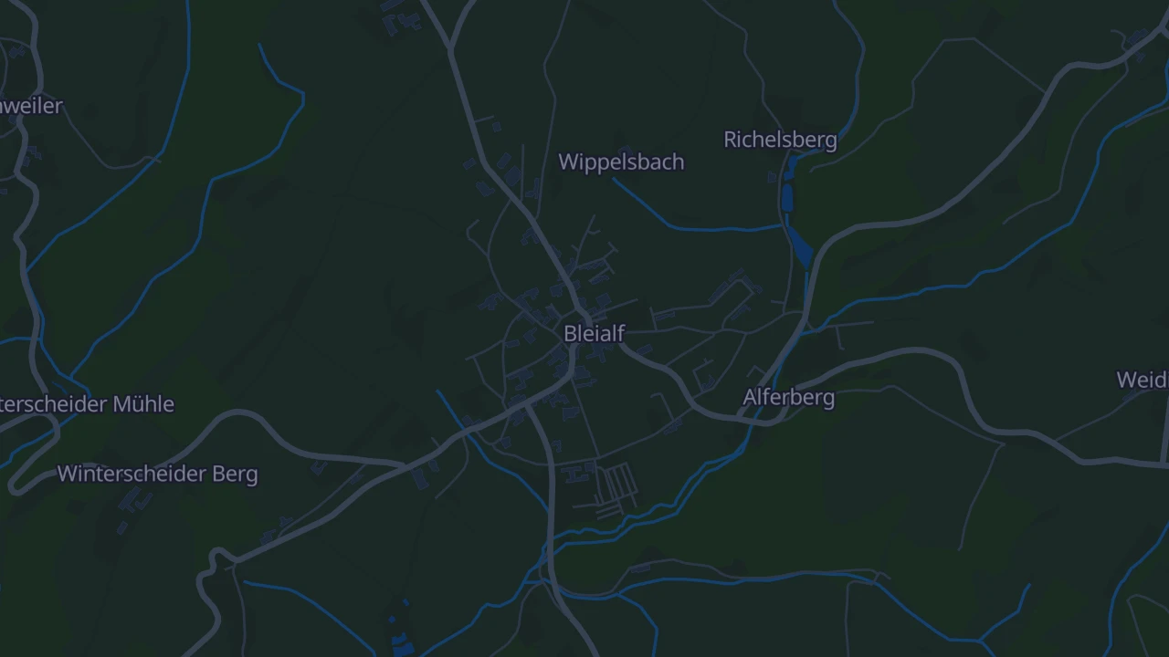 Karte von Bleialf