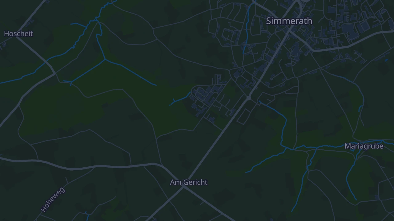 Karte von Simmerath