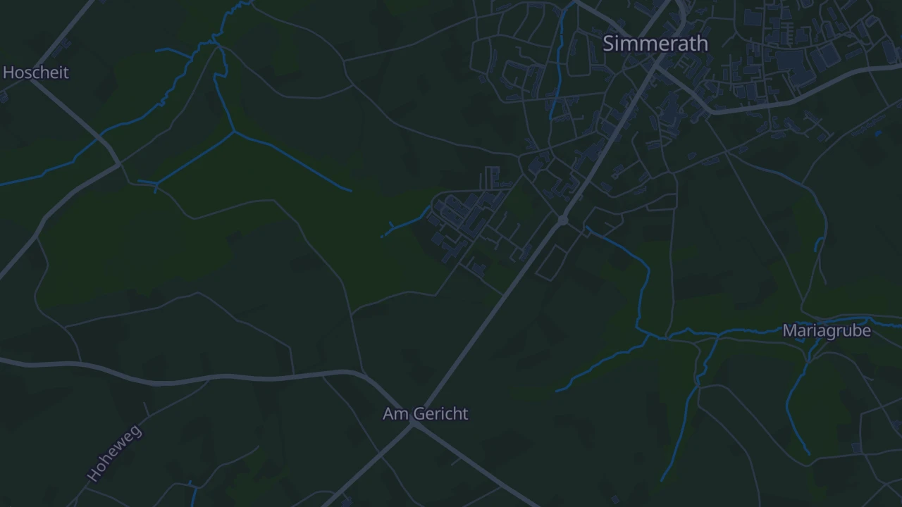 Karte von Simmerath
