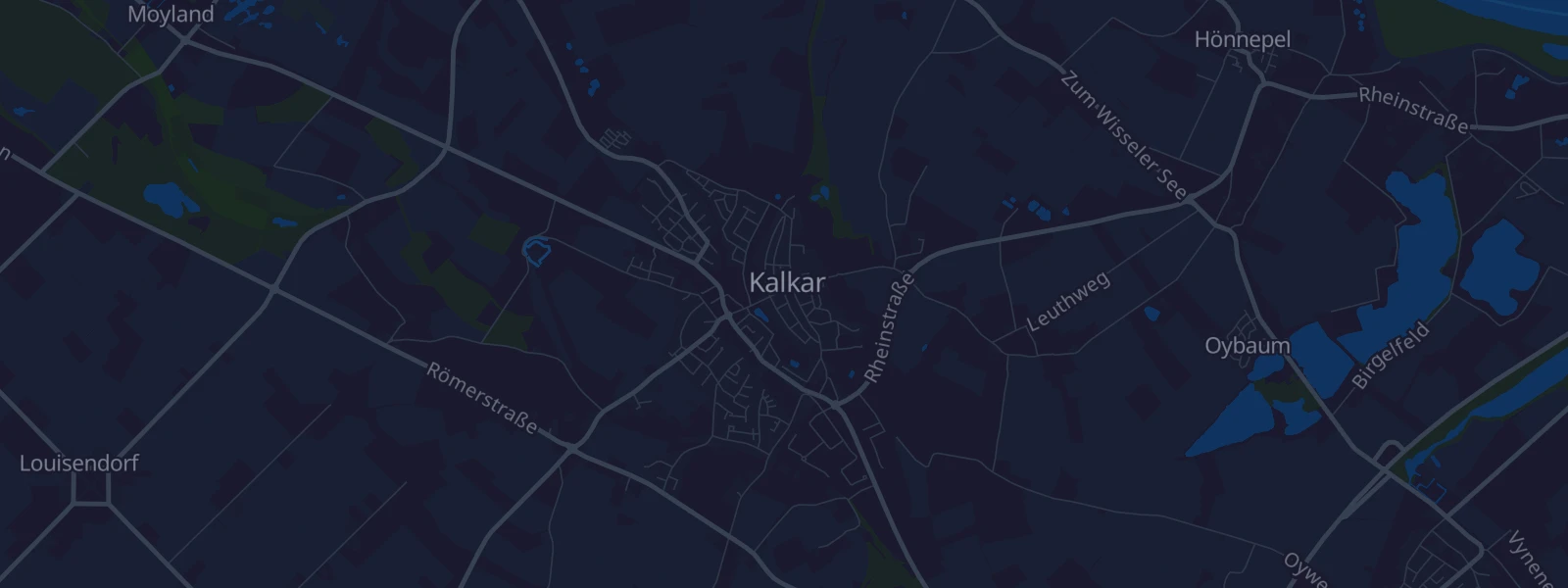 Karte von Kalkar