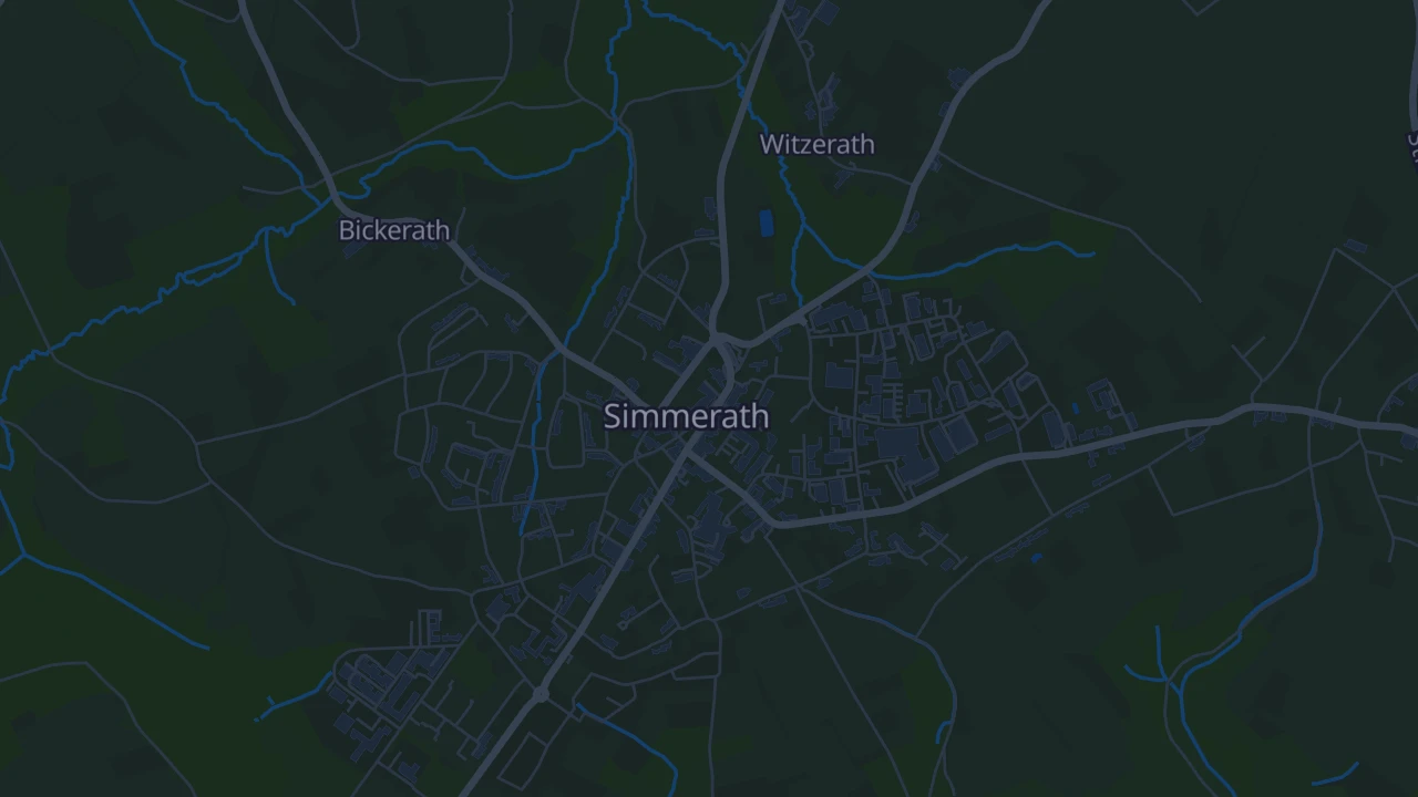 Karte von Simmerath