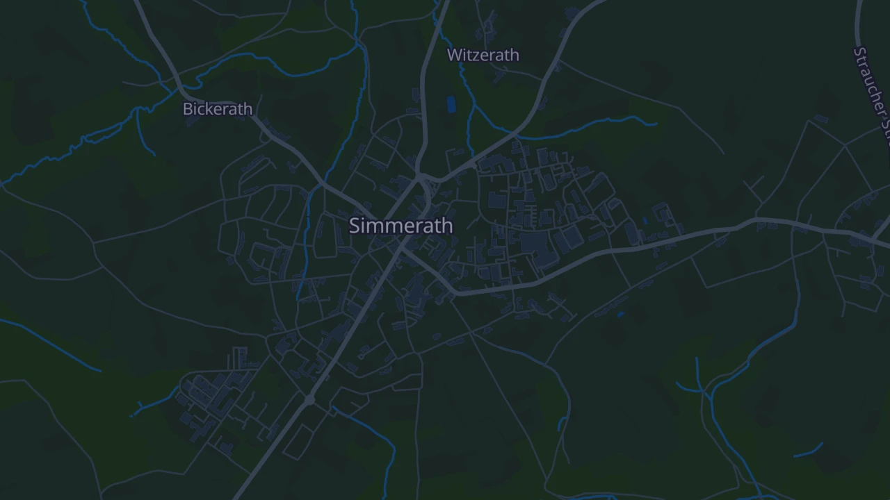 Karte von Simmerath