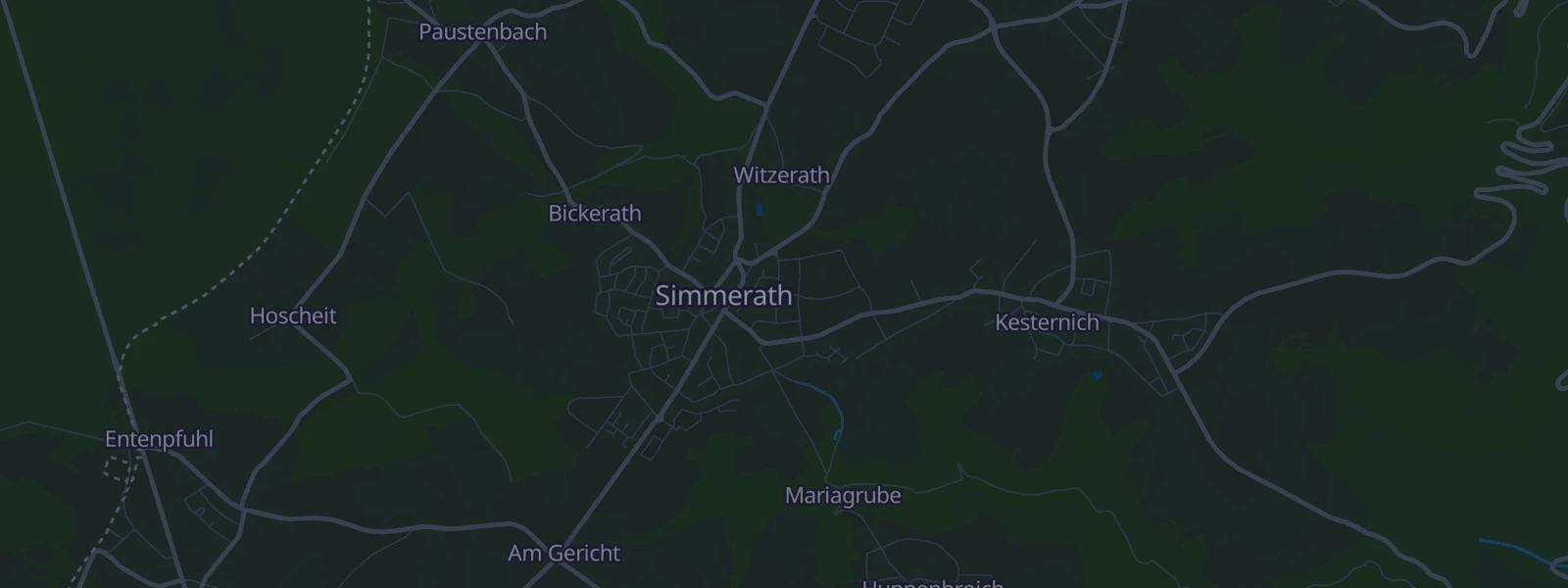 Karte von Simmerath