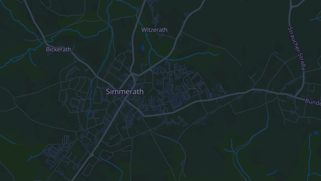 Karte von Simmerath