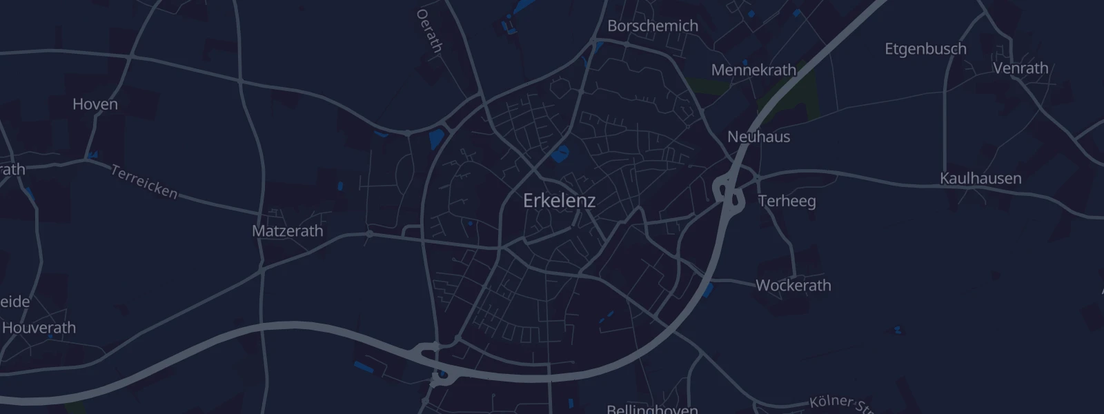 Karte von Erkelenz