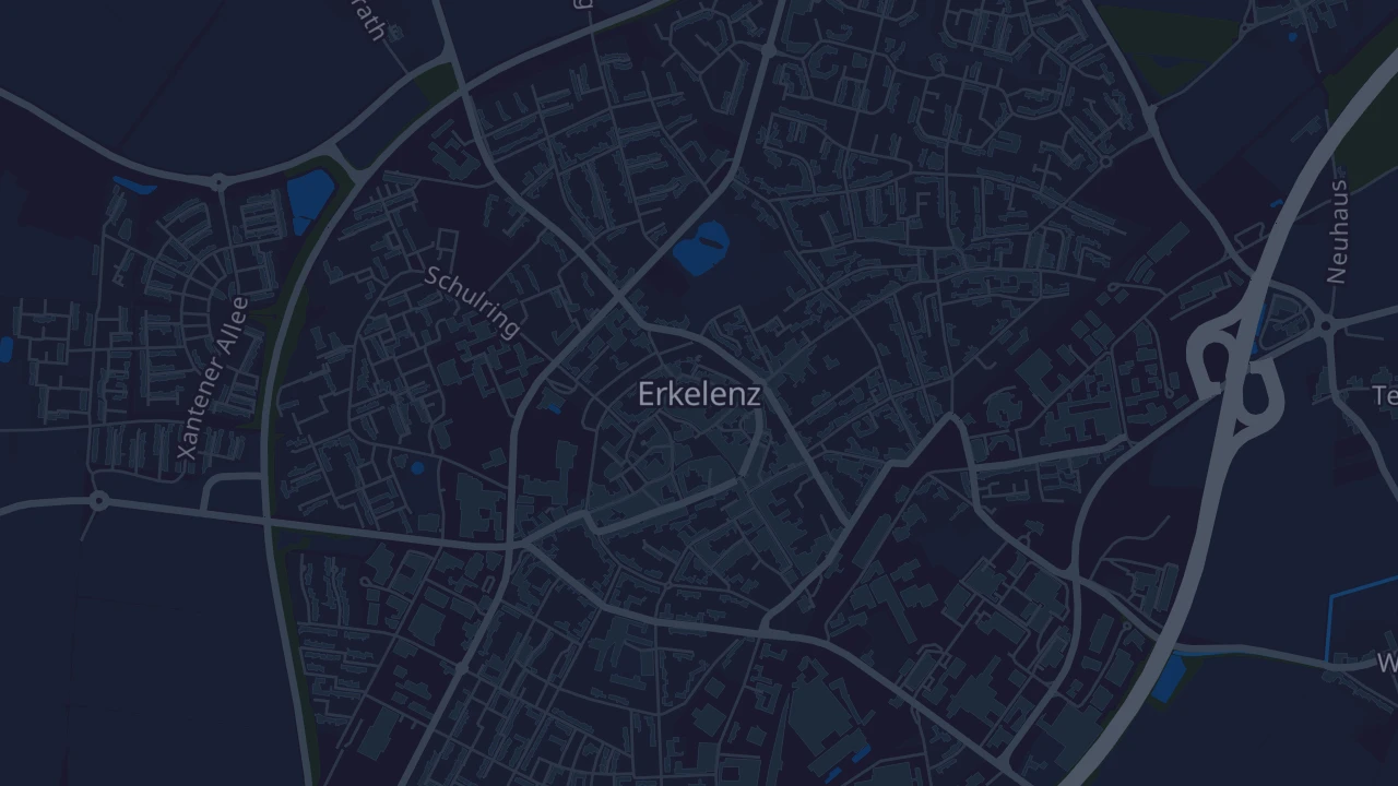 Karte von Erkelenz