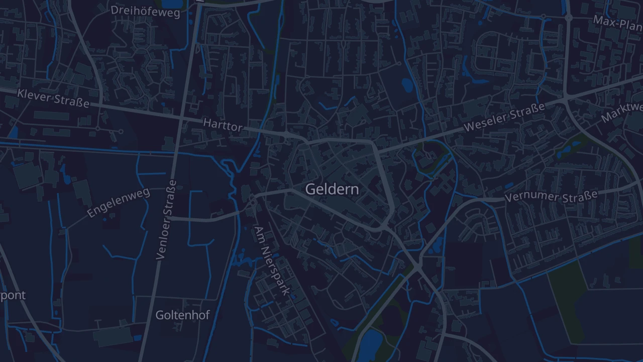 Karte von Geldern