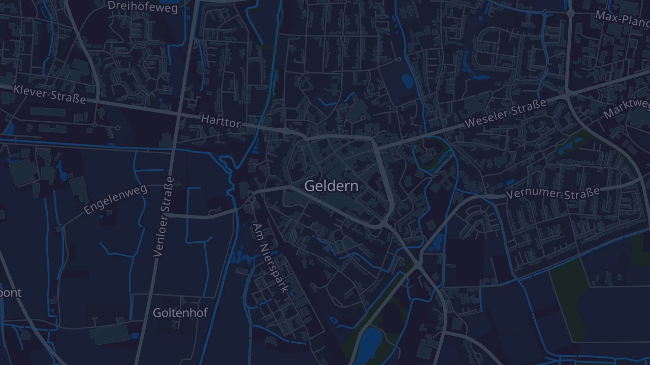 Karte von Geldern