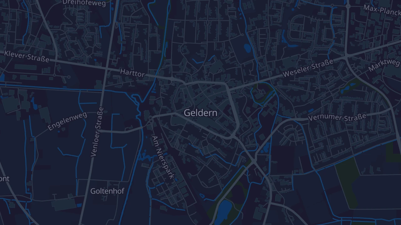 Karte von Geldern