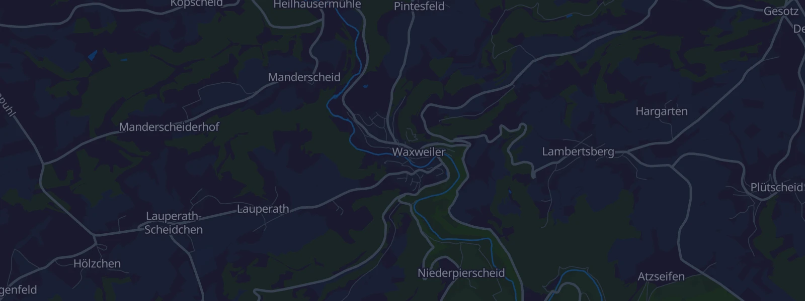 Karte von Waxweiler