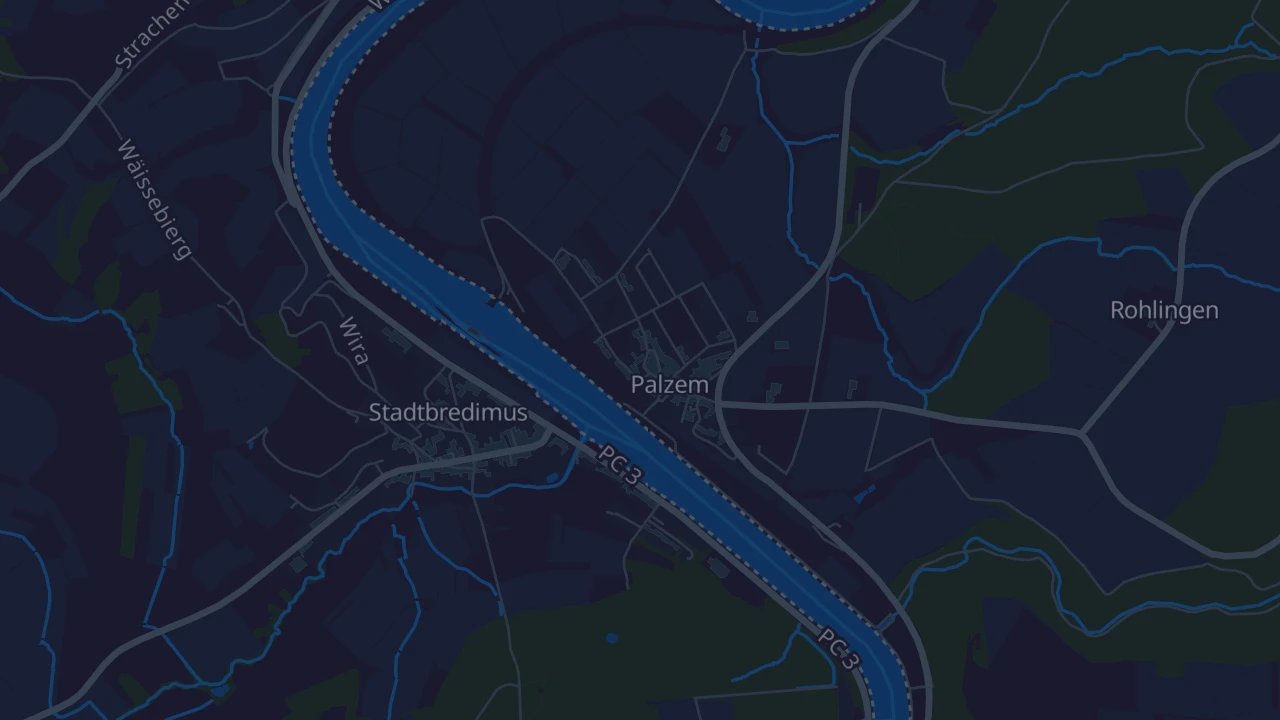 Karte von Kreuzweiler