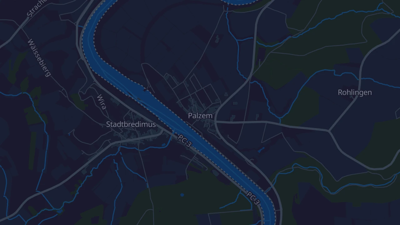 Karte von Kreuzweiler