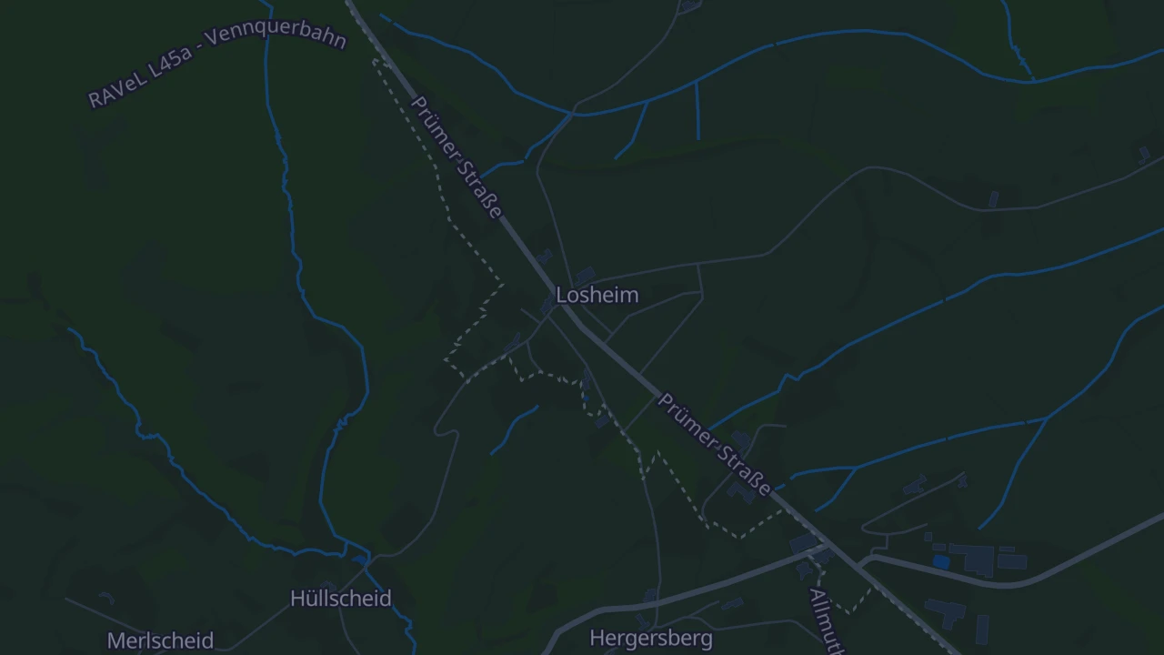 Karte von Hellenthal