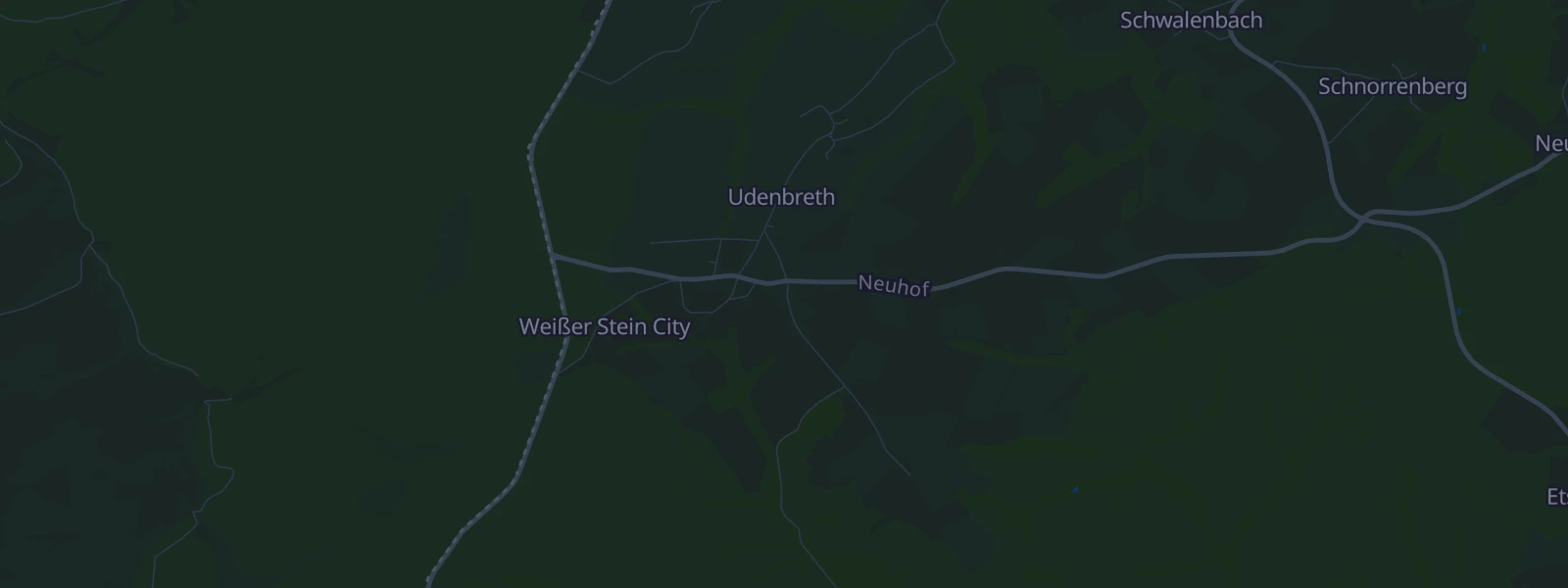 Karte von Udenbreth