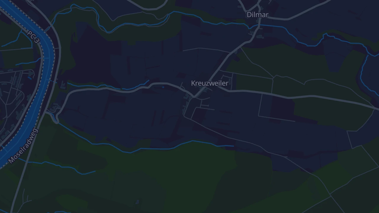 Karte von Kreuzweiler