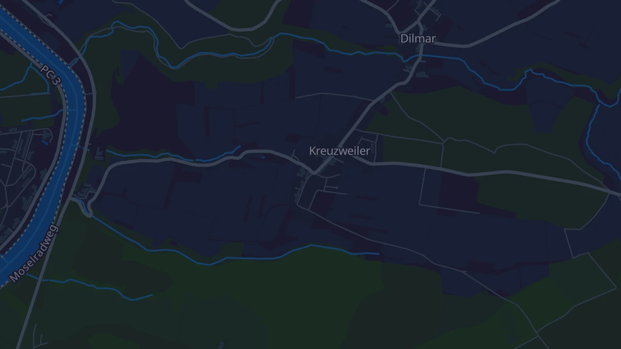Karte von Kreuzweiler