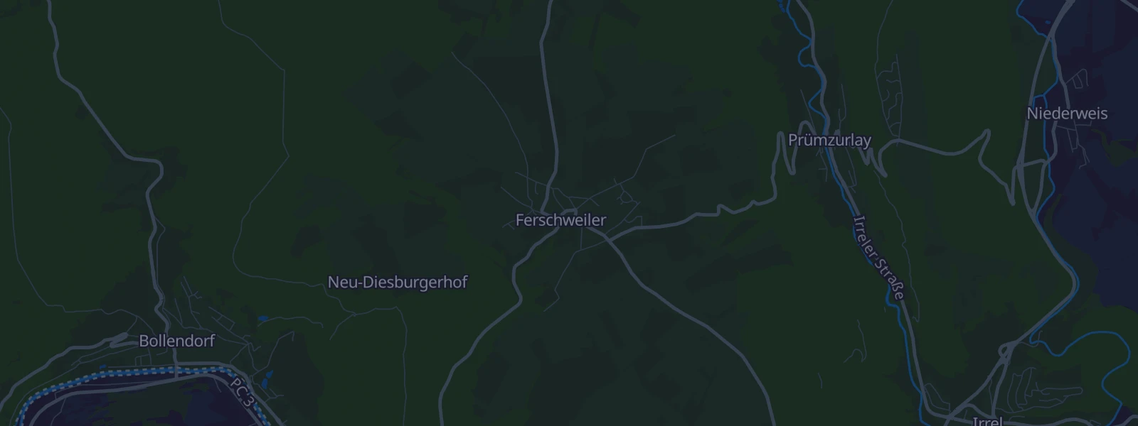 Karte von Ferschweiler