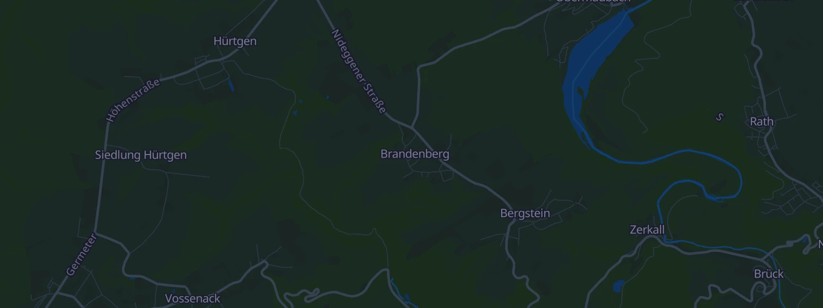 Karte von Hürtgenwald-Bergstein