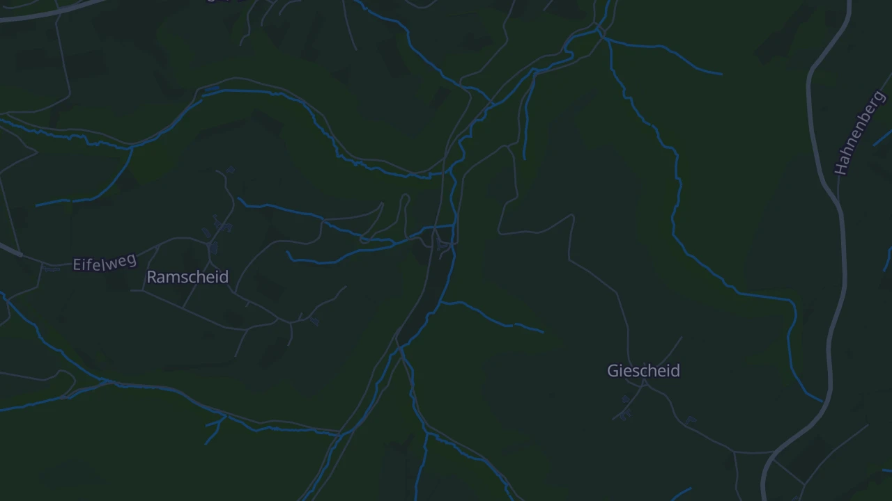 Karte von Hellenthal