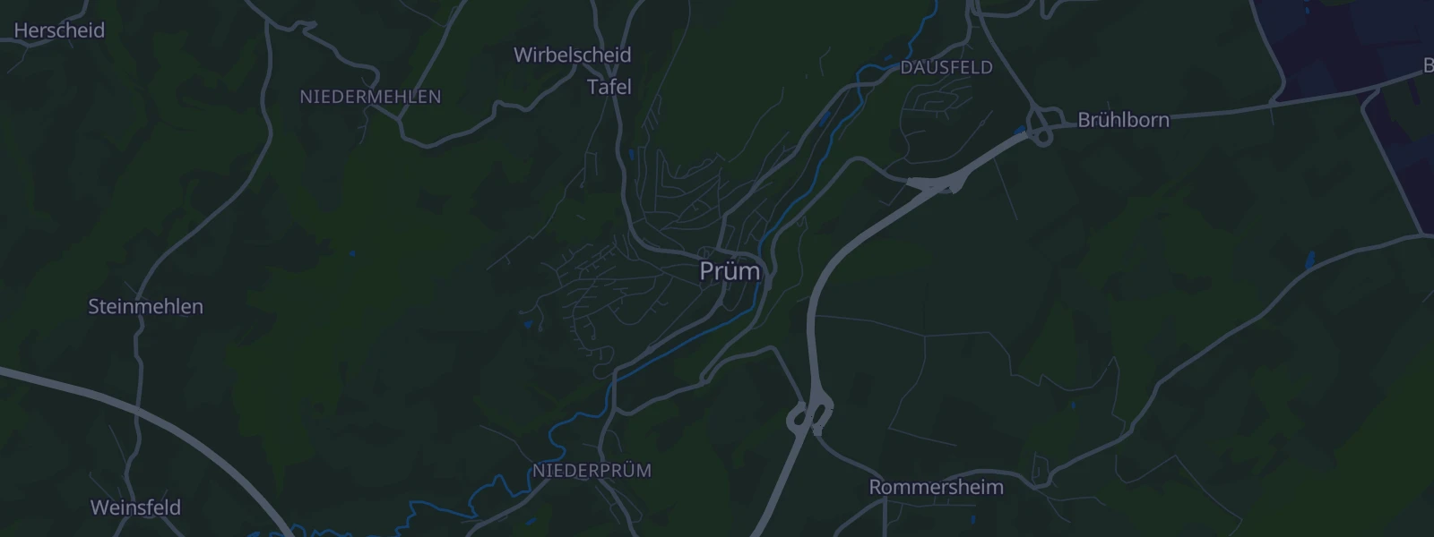 Karte von Prüm