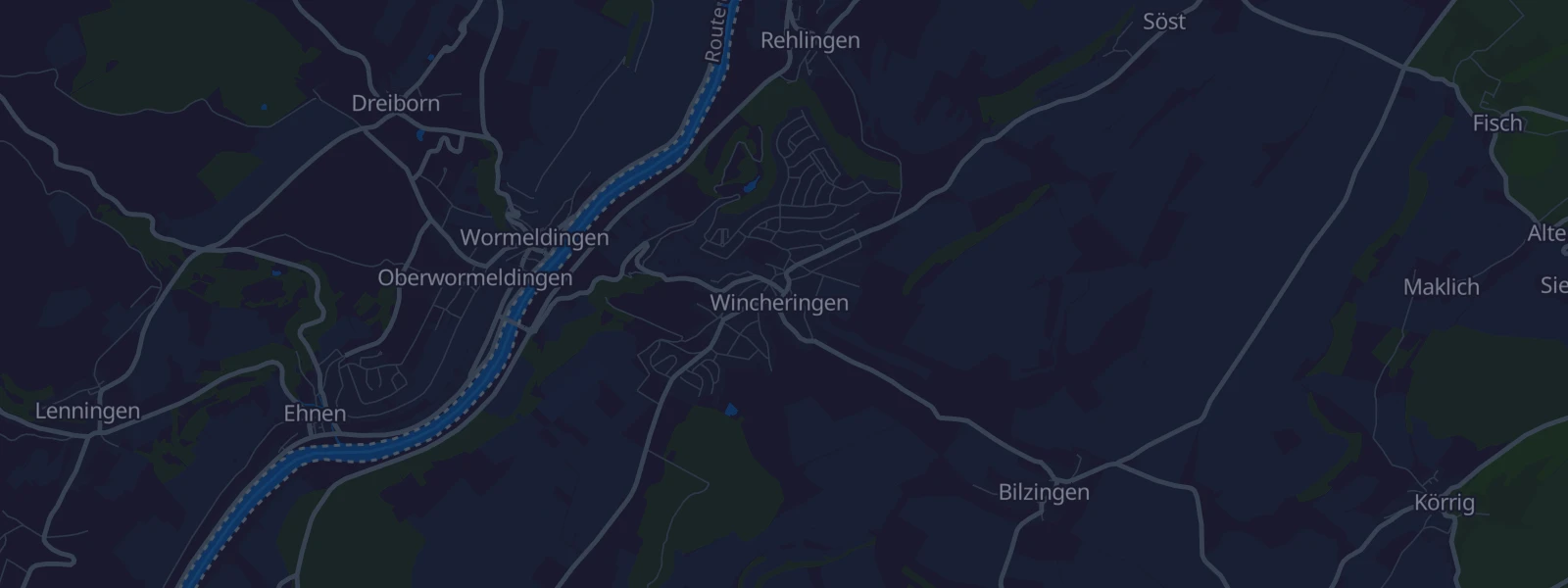 Karte von Wincheringen