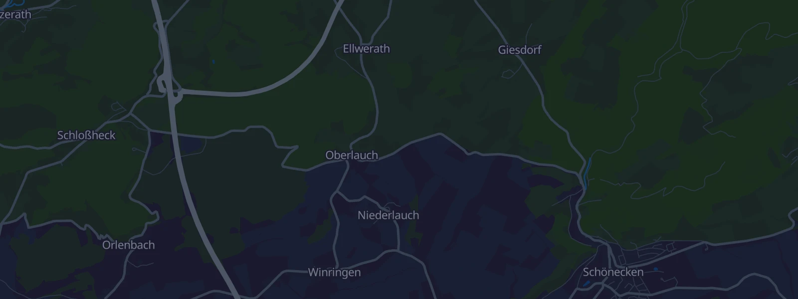 Karte von Oberlauch
