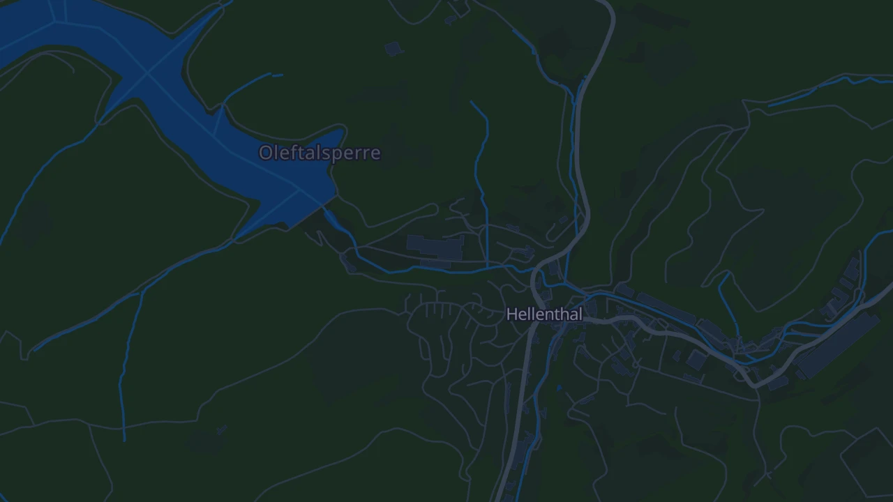 Karte von Hellenthal