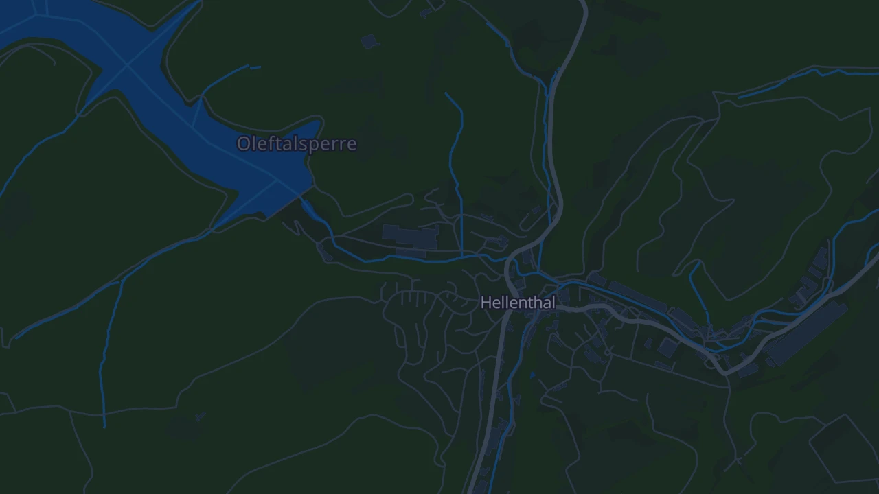 Karte von Hellenthal