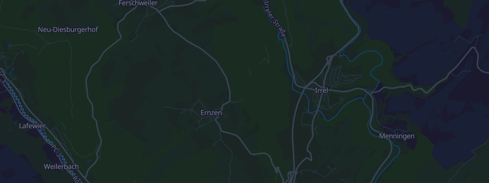 Karte von Ernzen