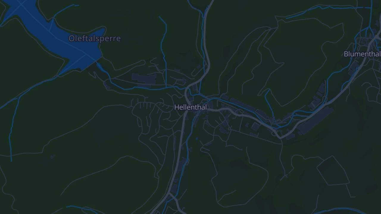 Karte von Hellenthal