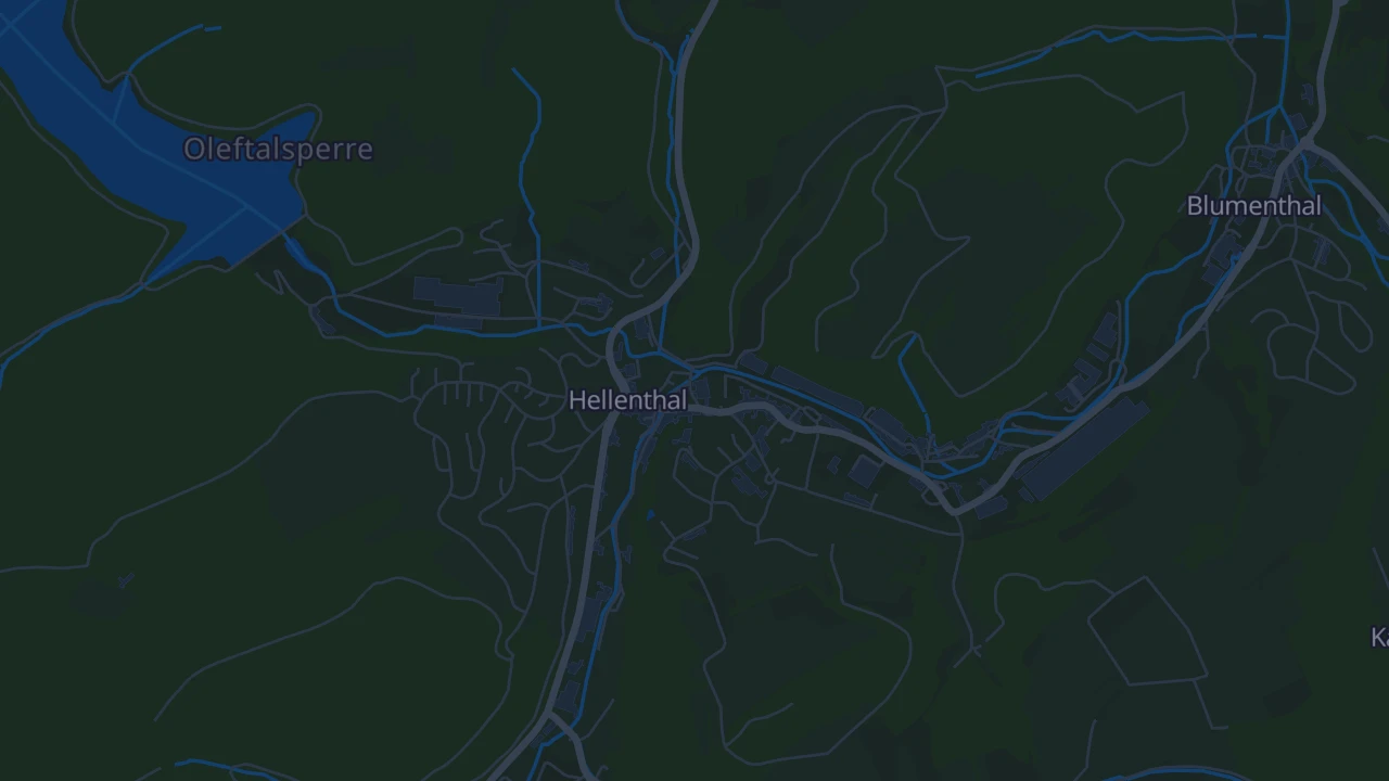 Karte von Hellenthal
