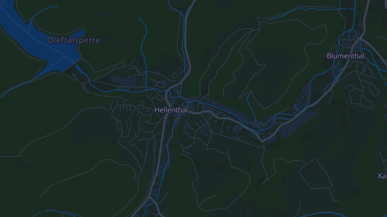 Karte von Hellenthal