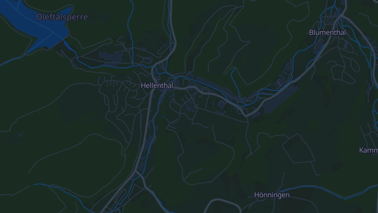 Karte von Hellenthal