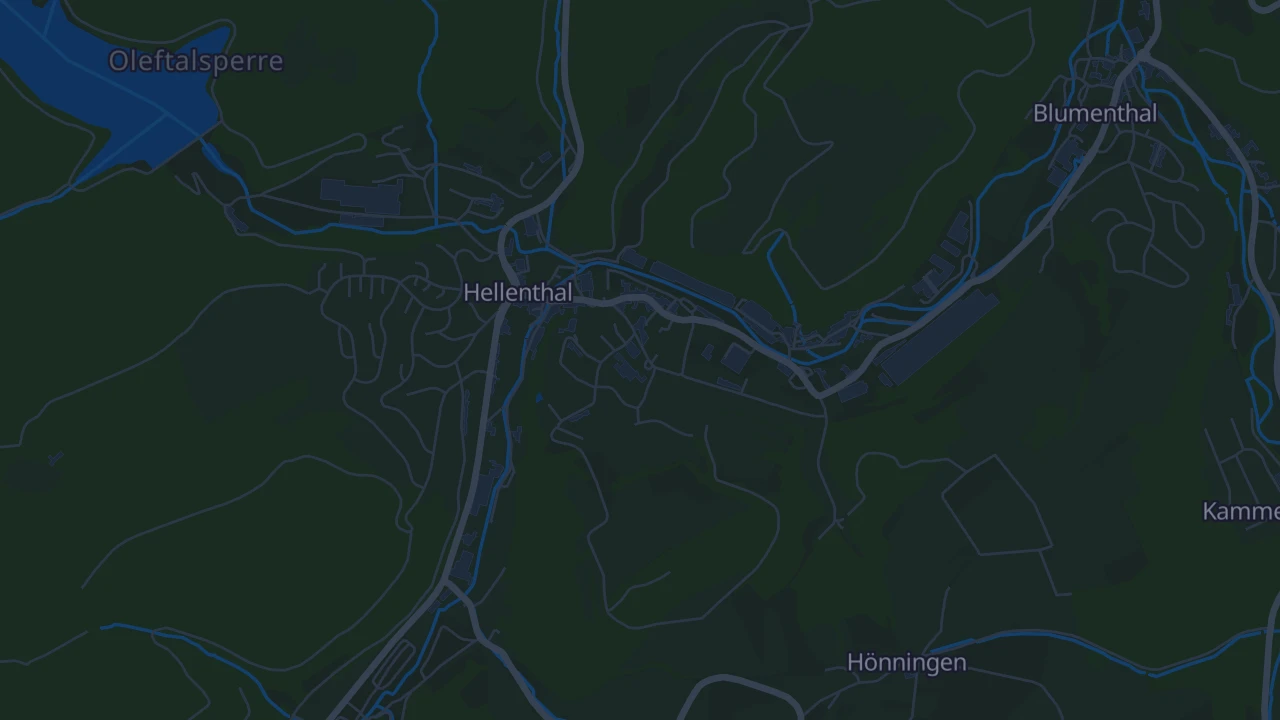 Karte von Hellenthal