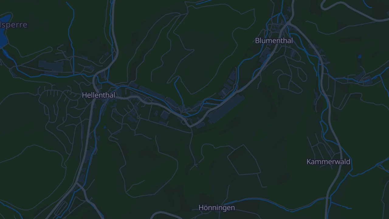 Karte von Hellenthal