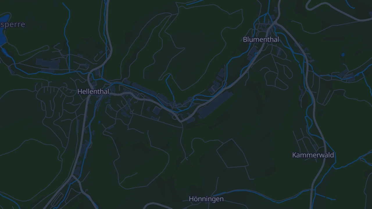 Karte von Hellenthal