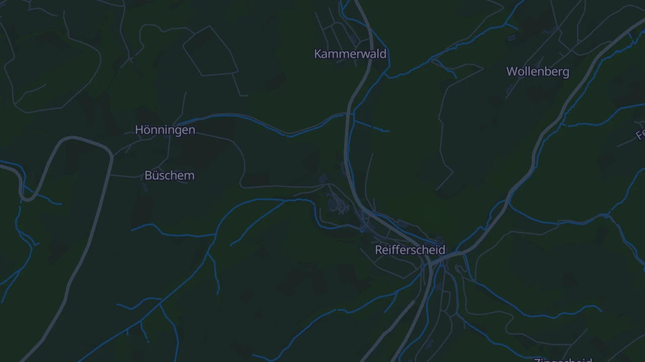 Karte von Hellenthal