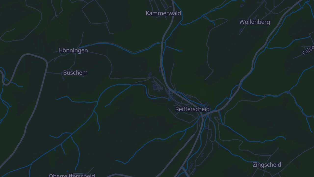 Karte von Hellenthal-Reifferscheid