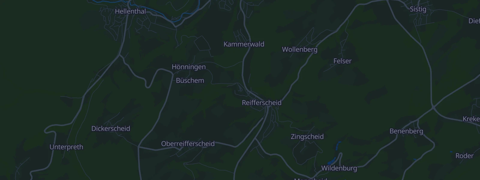Karte von Sieberath