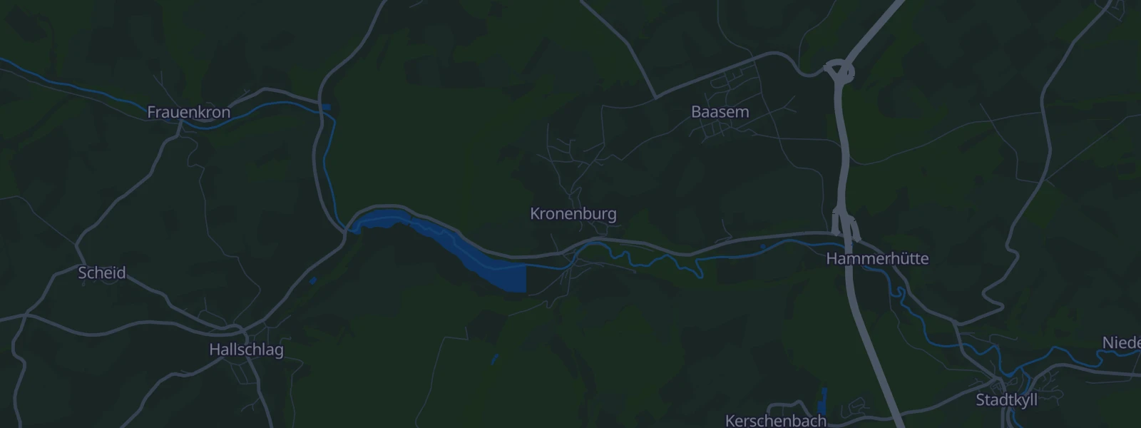 Karte von Dahlem-Kronenburg